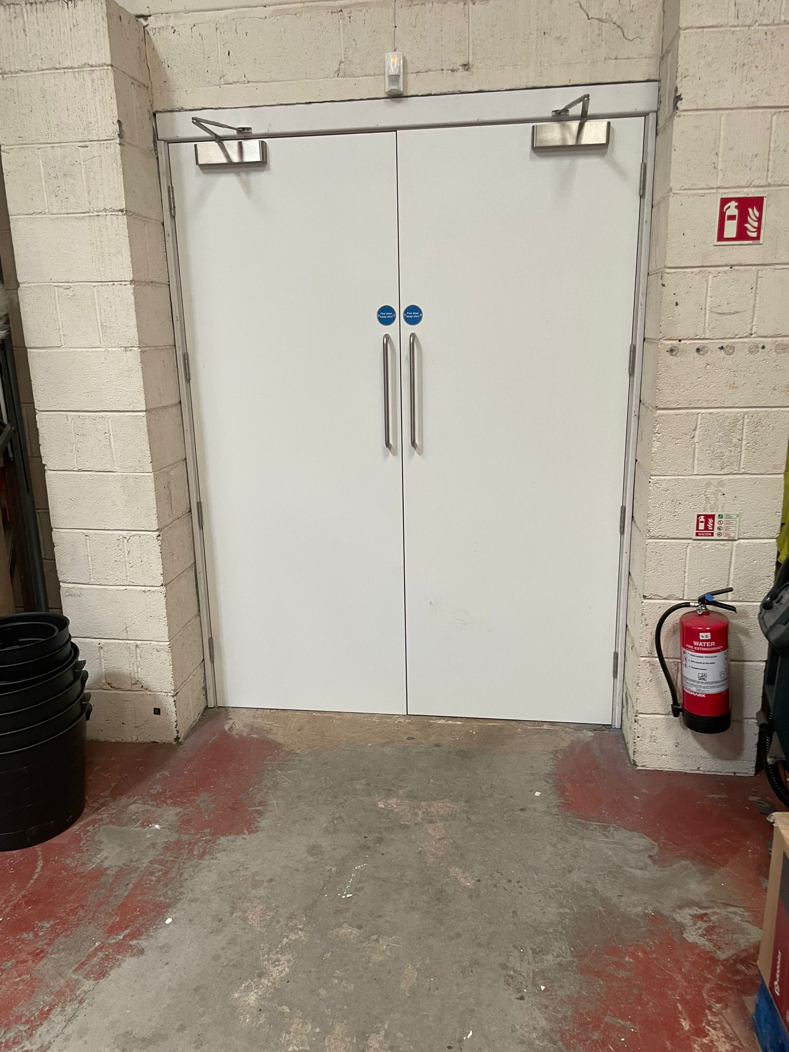 Industrial fire doors